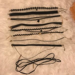 *SOLD* Chocker Necklaces Bundle